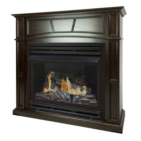 pleasant hearth ventless gas fireplace